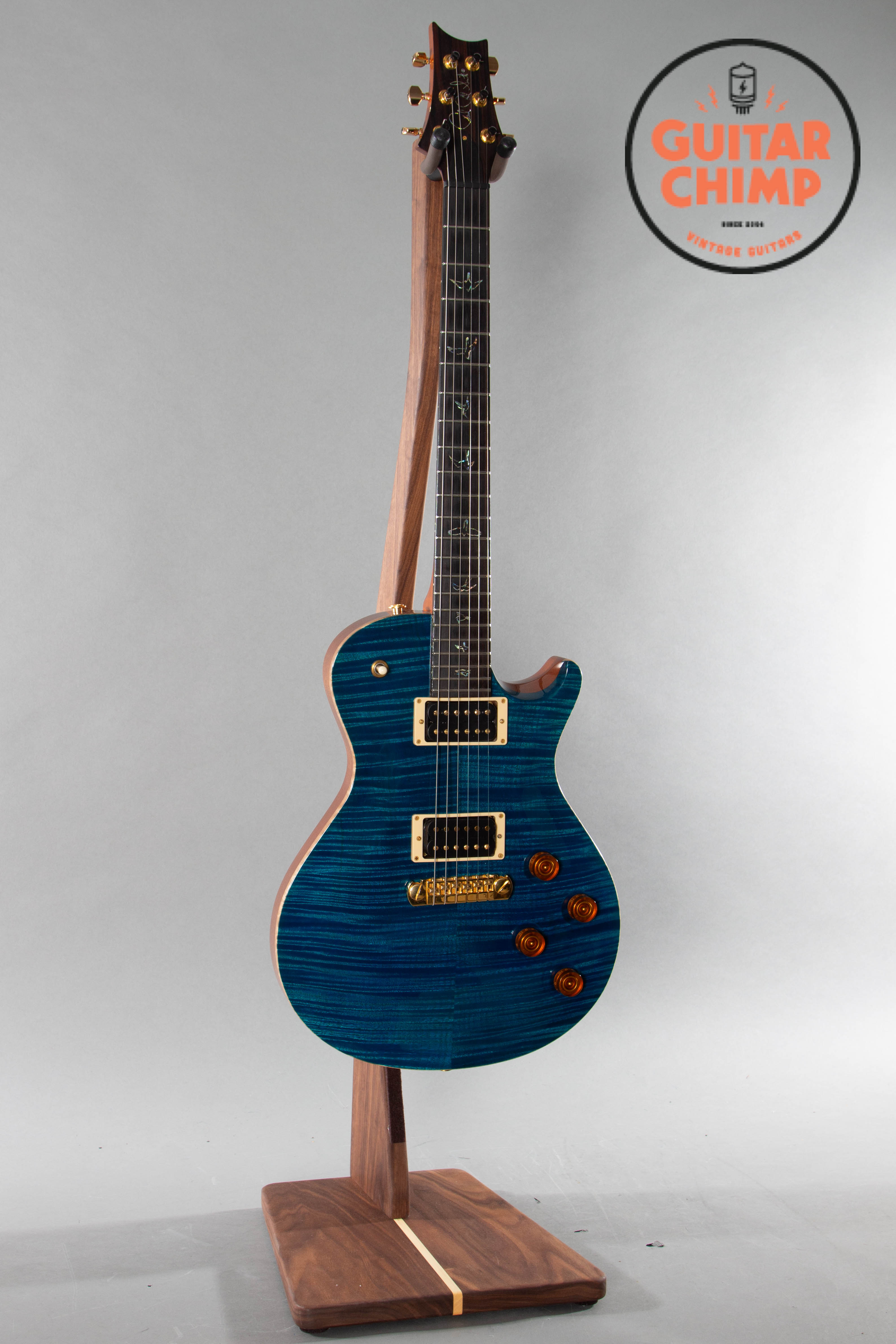 2008 PRS Paul Reed Smith SC250 Singlecut Artist Top Blue Matteo