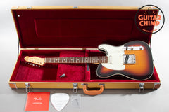 2020 Fender Japan MIJ Heritage 60s Telecaster Custom Sunburst Nitro Double Bound Tweed HSC