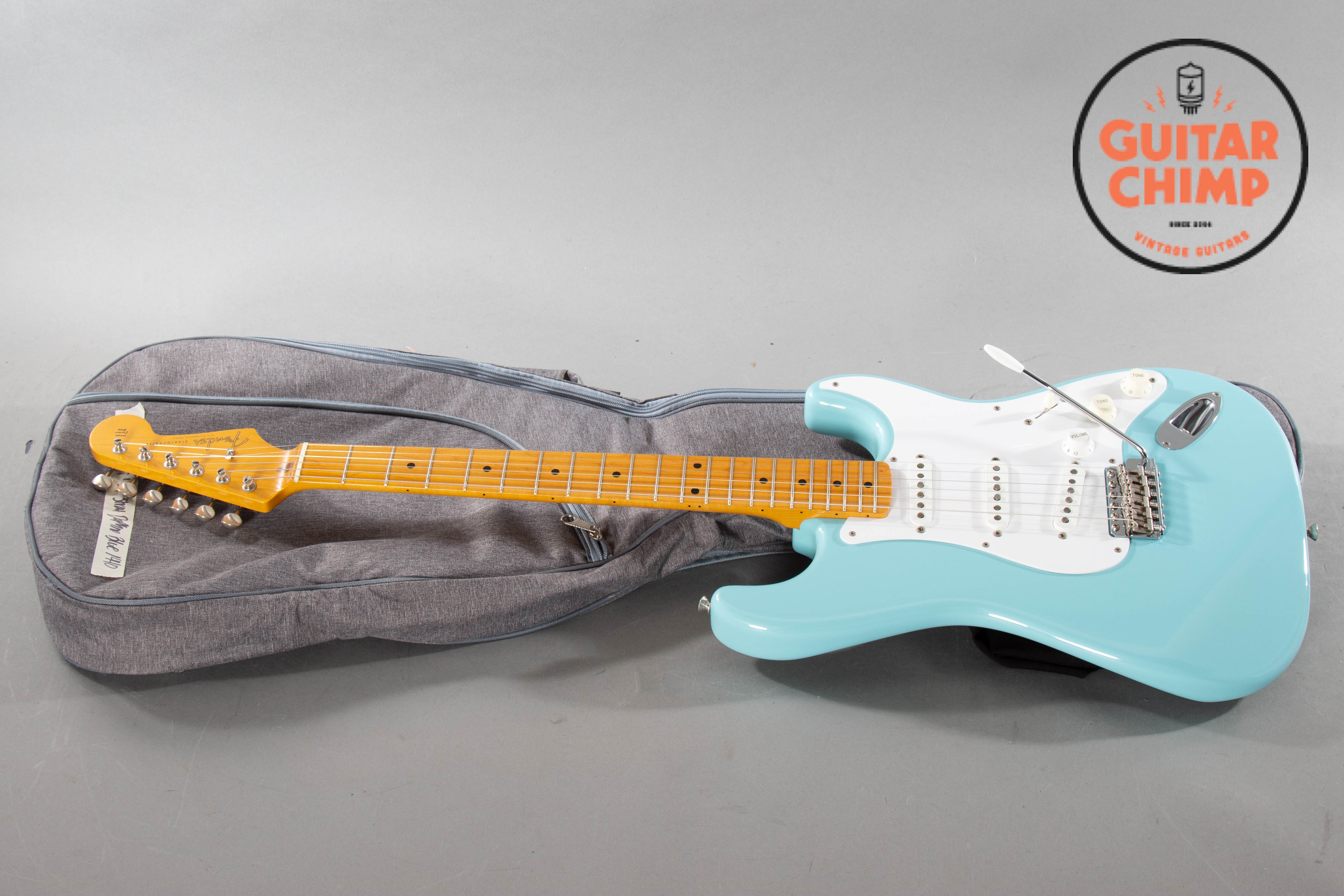 2010 Fender Japan ST57-TX '57 Reissue Stratocaster Sonic Blue