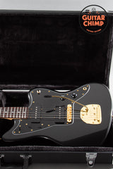2025 Fender MIJ Japan Traditional ’60s Jazzmaster Black Pearl Matching Headstock Gold Hardware HSC