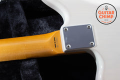 2007 Fender MIJ Japan JM66 USB ’62 Reissue Jazzmaster Blonde Ash Anodized Guard HSC