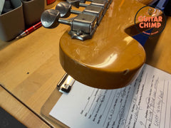 1999 Fender Japan CIJ JM66-80 '62 Vintage Reissue Jazzmaster Blonde Ash HSC