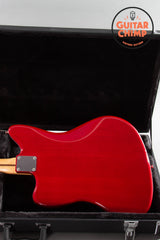 2024 Fender MIJ Japan Hybrid II Jazzmaster Quilt Red Beryl Quilt Top HSC