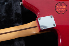 2024 Fender MIJ Japan Hybrid II Jazzmaster Quilt Red Beryl Quilt Top HSC