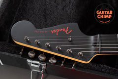 2025 Fender MIJ Japan Limited Hybrid II Jazzmaster Noir Black w/ HSC