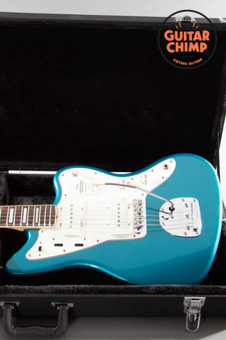 2025 Fender MIJ Japan Late ’60s Jazzmaster Ocean Turquoise Block Inlays Matching Headstock HSC