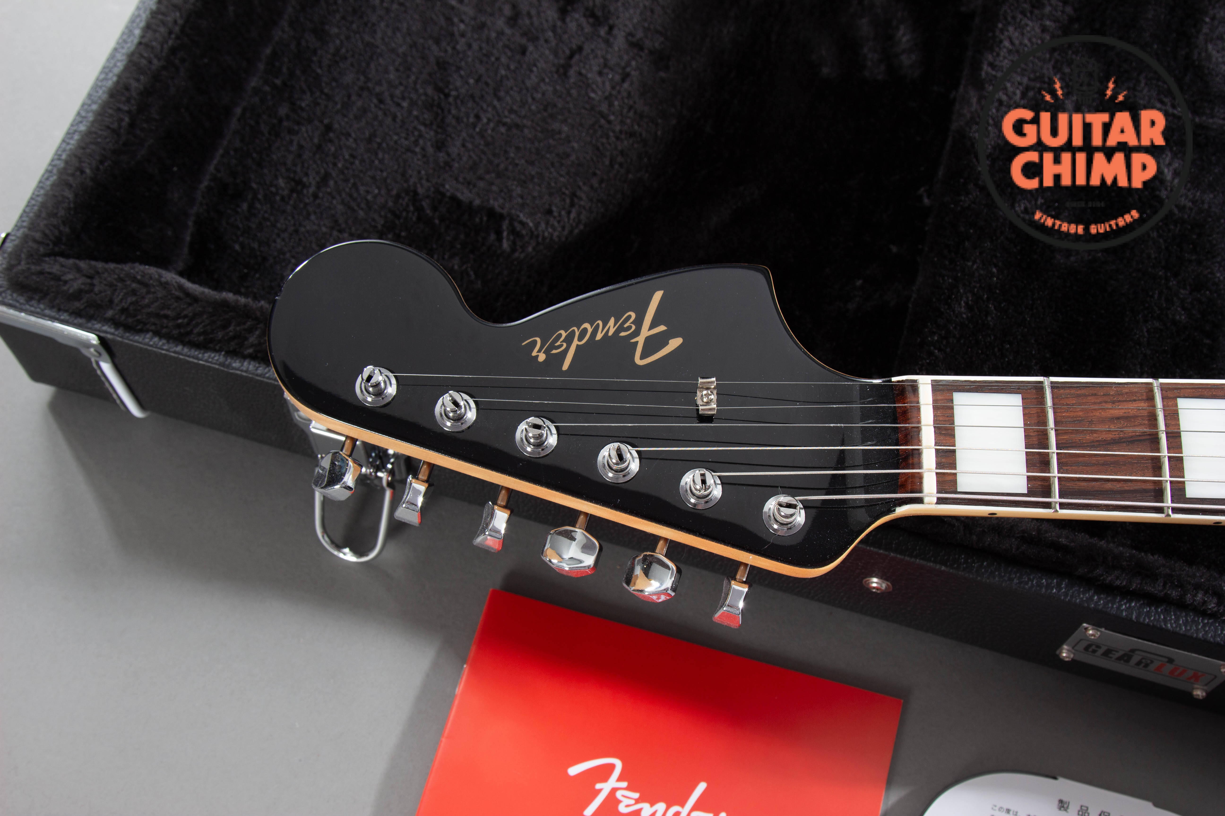 2025 Fender MIJ Japan Traditional Late '60s Jaguar Black Block