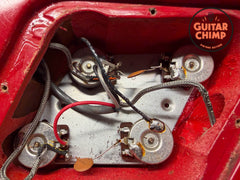 1986 Gibson Les Paul Custom Ferrari Red Patent # Pickups w/ Chainsaw Case
