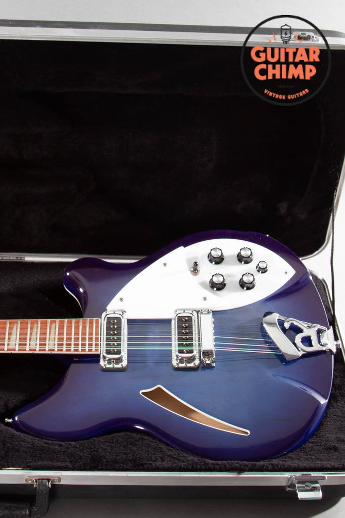 2005 Rickenbacker 360/12 Blueburst 12-String w/ OHSC Rare Finish