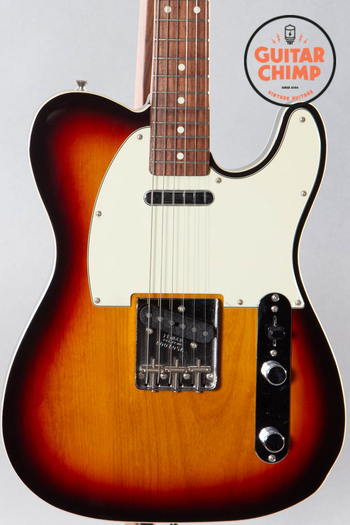 1997 Fender TL62B-75TX ’62 Custom 3-Tone Sunburst Texas Special Pickups