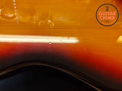 1997 Fender Japan CIJ JG66-85 ’62 Reissue Jaguar 3-Tone Sunburst Gig Bag