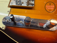 2002 Fender Japan CIJ Left-Handed TL62B-TX ’62 Telecaster Custom Sunburst Texas Specials