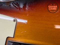 2002 Fender Japan CIJ Left-Handed TL62B-TX ’62 Telecaster Custom Sunburst Texas Specials