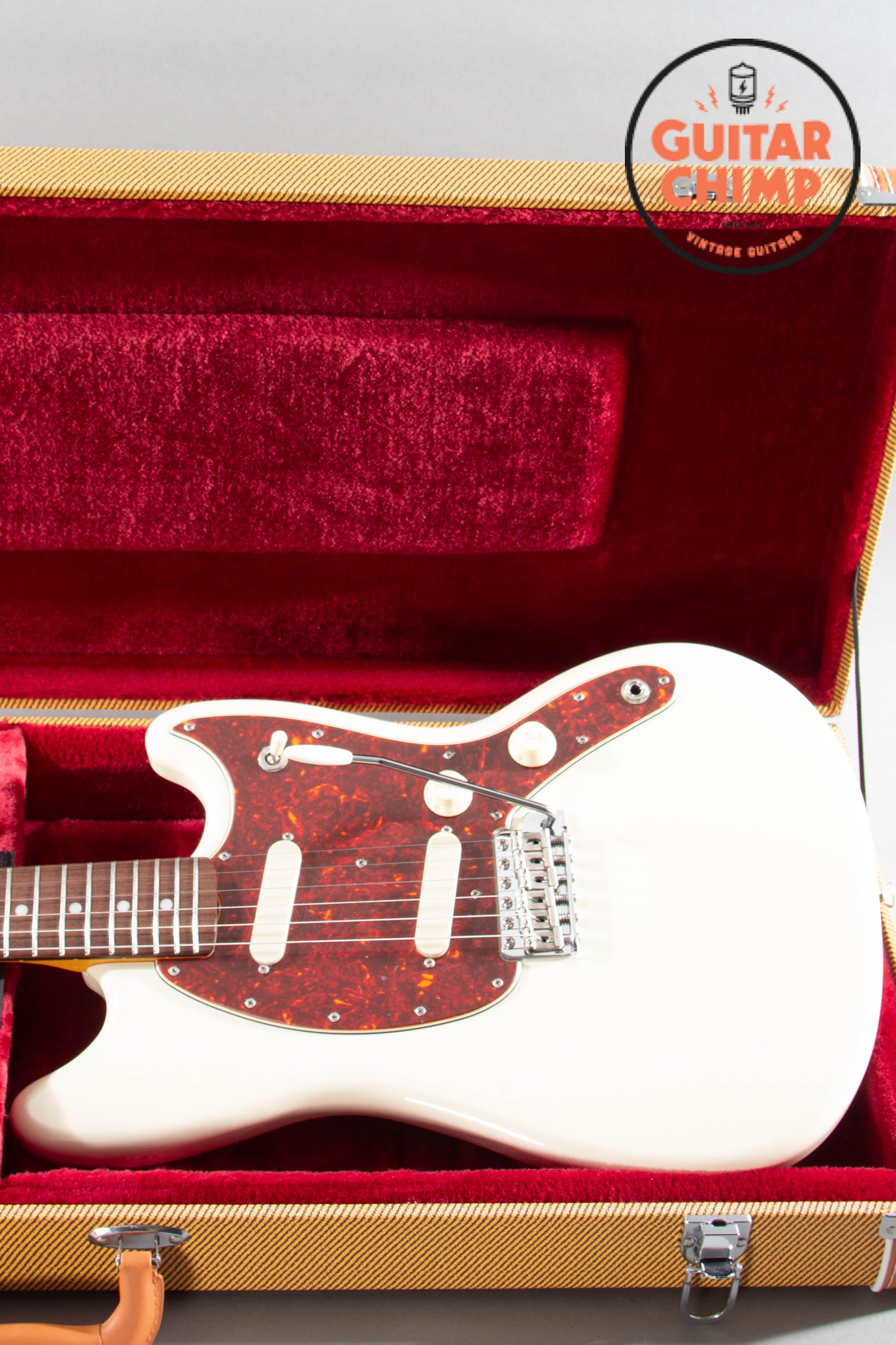 2021 Fender MIJ Japan Char Signature Mustang Olympic White w