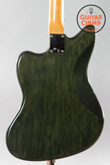 2011 Fender Thurston Moore Jazzmaster Forest Green Transparent