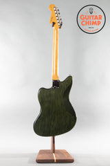 2011 Fender Thurston Moore Jazzmaster Forest Green Transparent