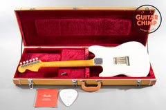 2021 Fender MIJ Japan Char Signature Mustang Olympic White w/ Tweed HSC