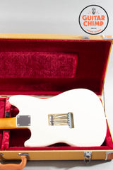2021 Fender MIJ Japan Char Signature Mustang Olympic White w/ Tweed HSC