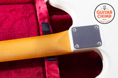 2021 Fender MIJ Japan Char Signature Mustang Olympic White w/ Tweed HSC