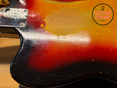 1964 Fender Jaguar 3-Tone Sunburst Brazilian Rosewood Pre-CBS w/ Original Case