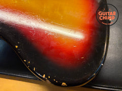 1964 Fender Jaguar 3-Tone Sunburst Brazilian Rosewood Pre-CBS w/ Original Case