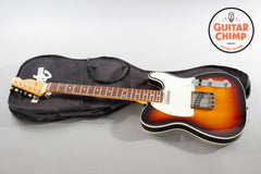 2004 Fender TL62B-75TX ’62 Telecaster Custom 3-Tone Sunburst Texas Special Pickups