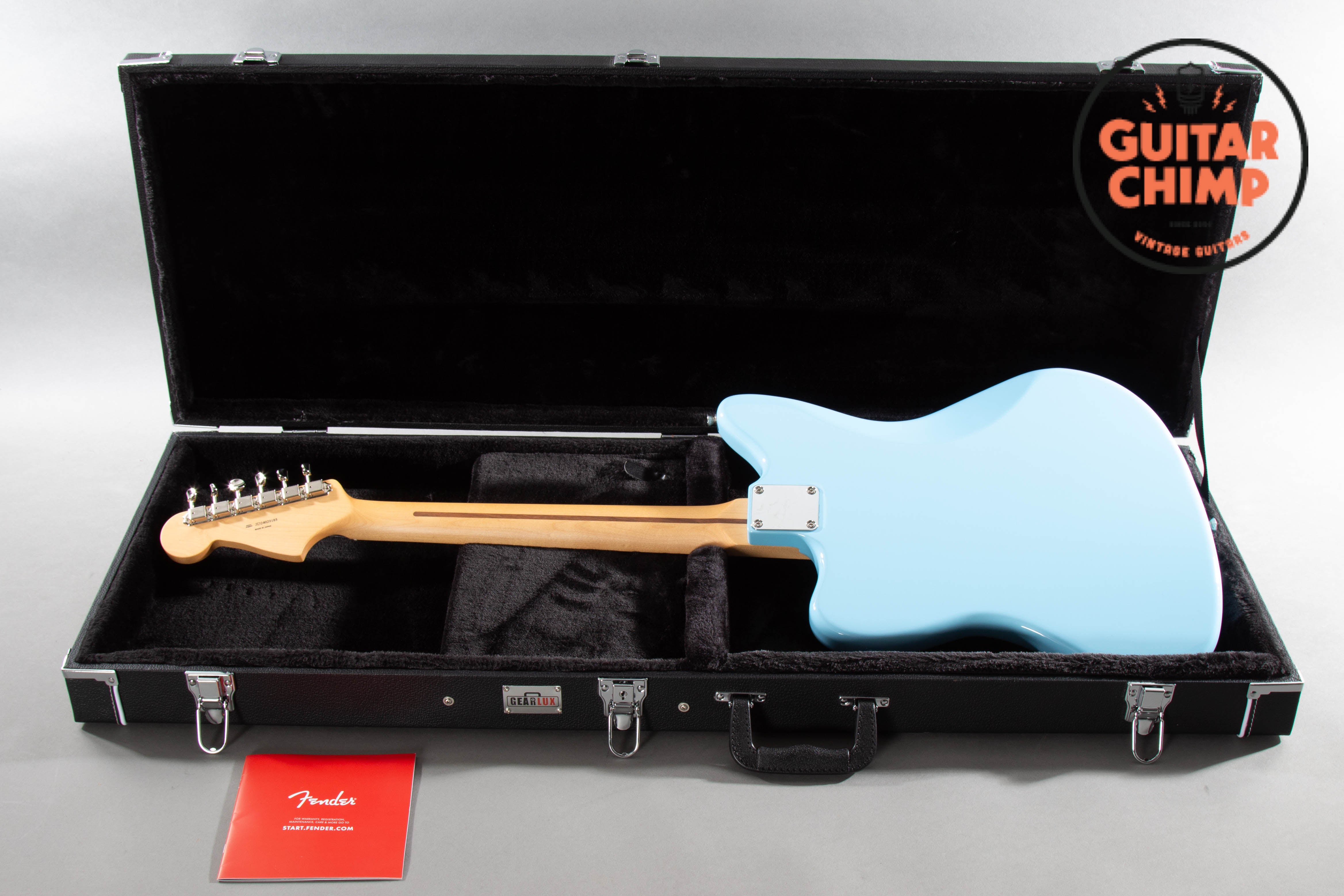 Fender MIJ Hybrid Ⅱ 2024 collection 2024 Fender MIJ Hybrid II Jazzmaster FMT Flame Celeste Blue w/ HSC