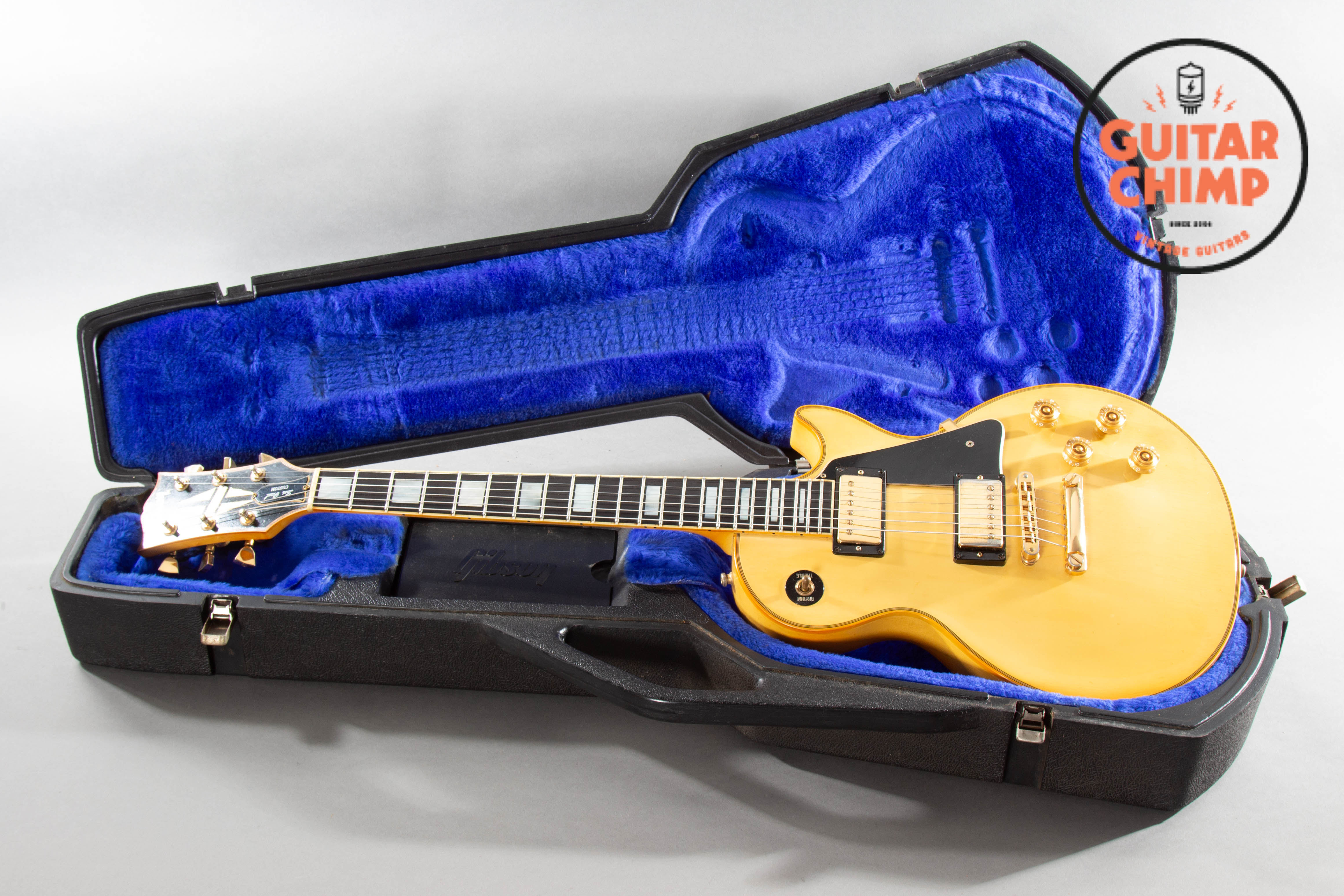 1987 Gibson Les Paul Custom Alpine White (Yellowed) Tim Shaw
