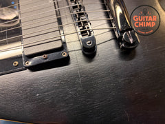 2000 Gibson Flying V Gothic Satin Black Ebony EMG 81/85 w/ OHSC