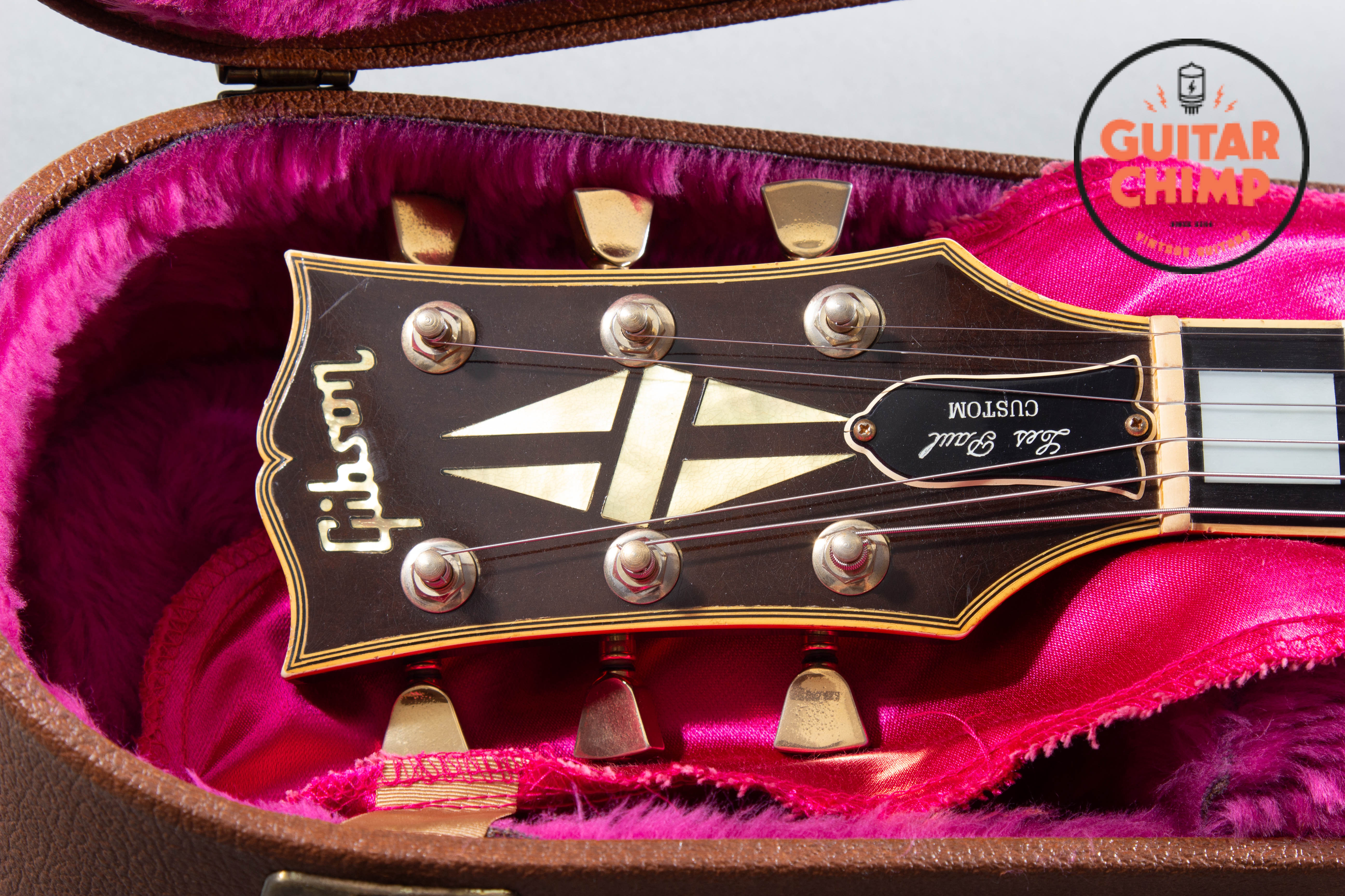 1989 Gibson Les Paul Custom Black Beauty Ebony w/ OHSC | Guitar Chimp