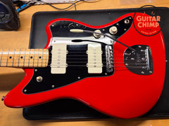 2021 Fender Japan MIJ Hybrid II Jazzmaster Modena Red Maple Fingerboard w/ Gig Bag