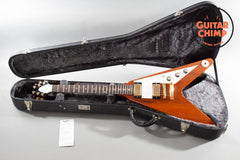 2006 Gibson Flying V ’98 Natural Gold Hardware w/ OHSC