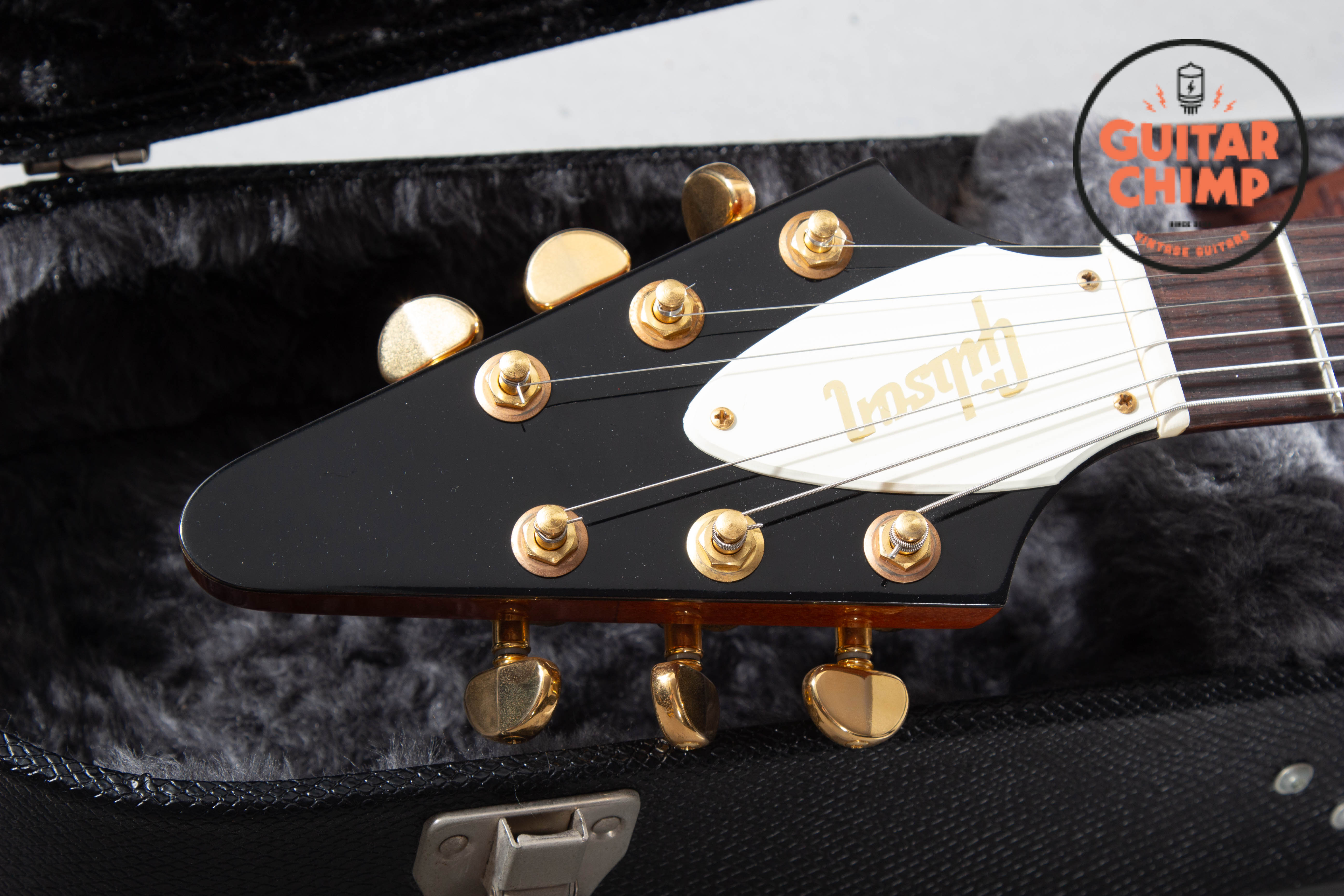 2006 Gibson Flying V '98 Natural Gold Hardware w/ OHSC | Guitar Chimp