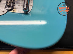1994 Fender Japan MIJ MG66-66 ’66 Reissue Mustang Daphne Blue w/ Tweed HSC