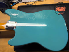 1994 Fender Japan MIJ MG66-66 ’66 Reissue Mustang Daphne Blue w/ Tweed HSC