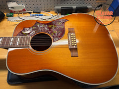 2008 Gibson Custom Shop Hummingbird 12-String Heritage Cherry Sunburst w/ OHSC