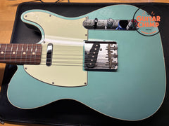 2014 Fender Japan MIJ TL62B ’62 Reissue Telecaster Custom Ocean Turquoise Metallic w/ Tweed HSC