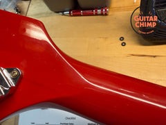 1990 Gibson Firebird V Cardinal Red First-Year Reissue All Original w/ Gibson HSC