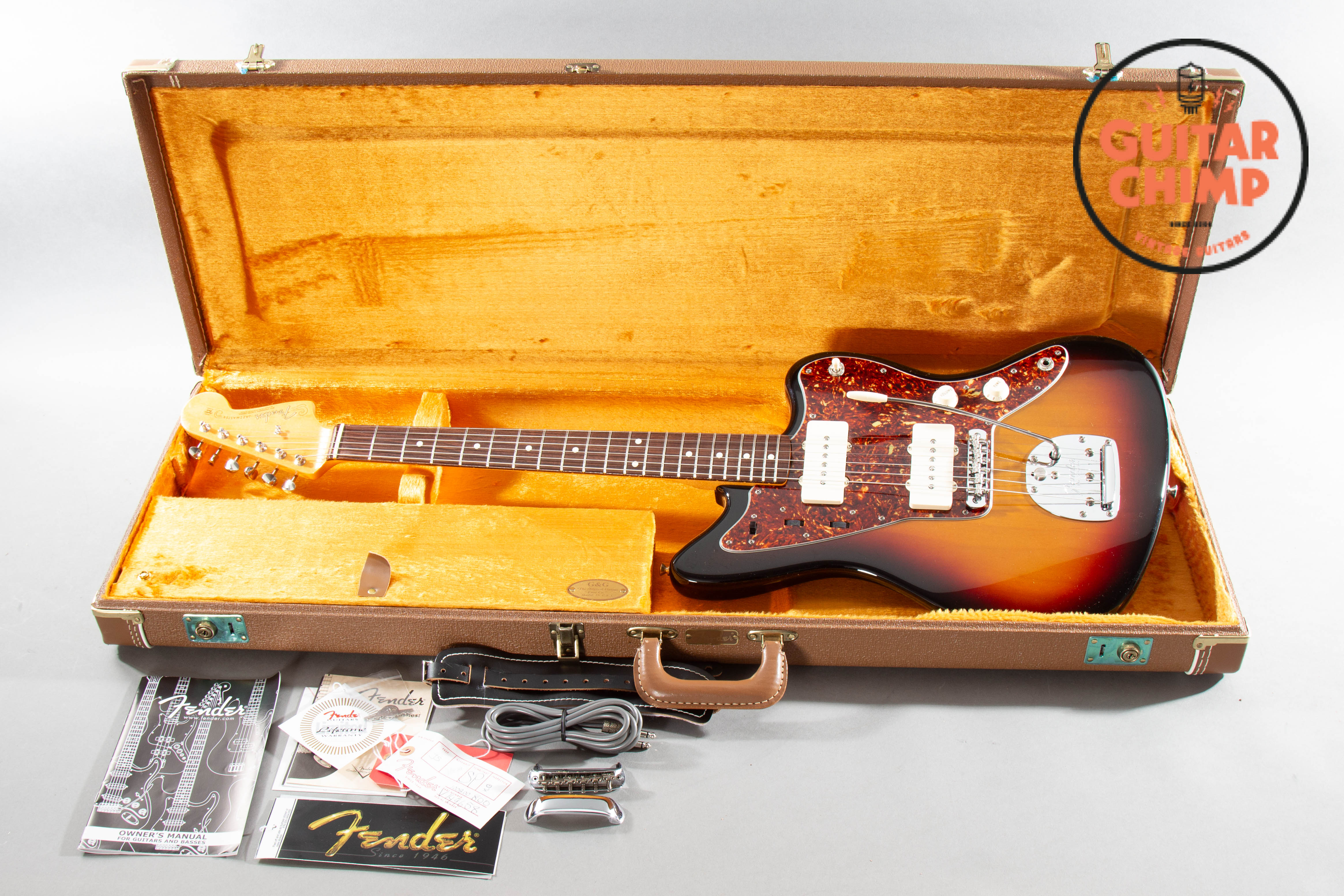 2004 Fender American Vintage '62 AVRI Jazzmaster Sunburst Nitro w