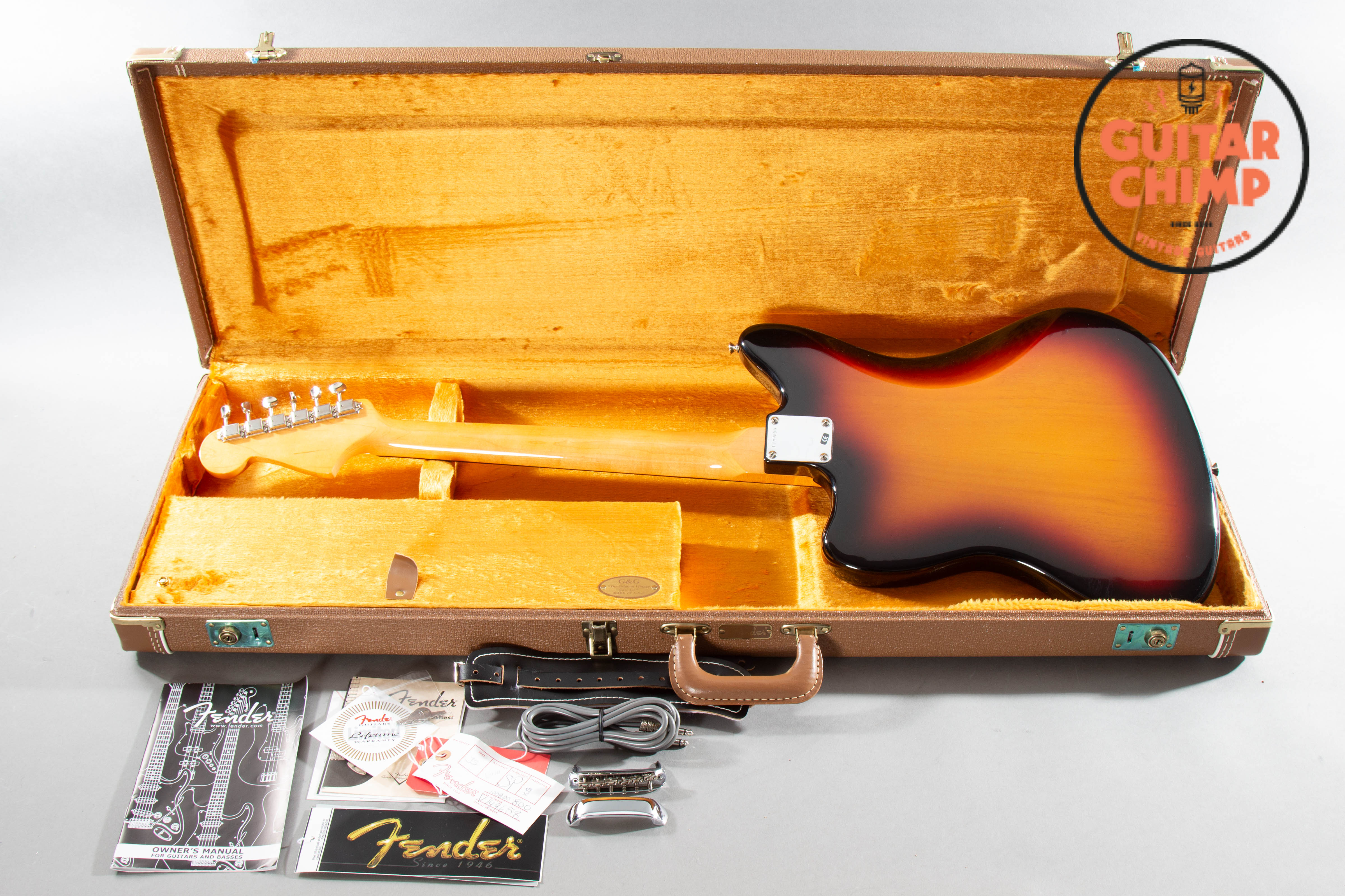 2004 Fender American Vintage '62 AVRI Jazzmaster Sunburst Nitro w