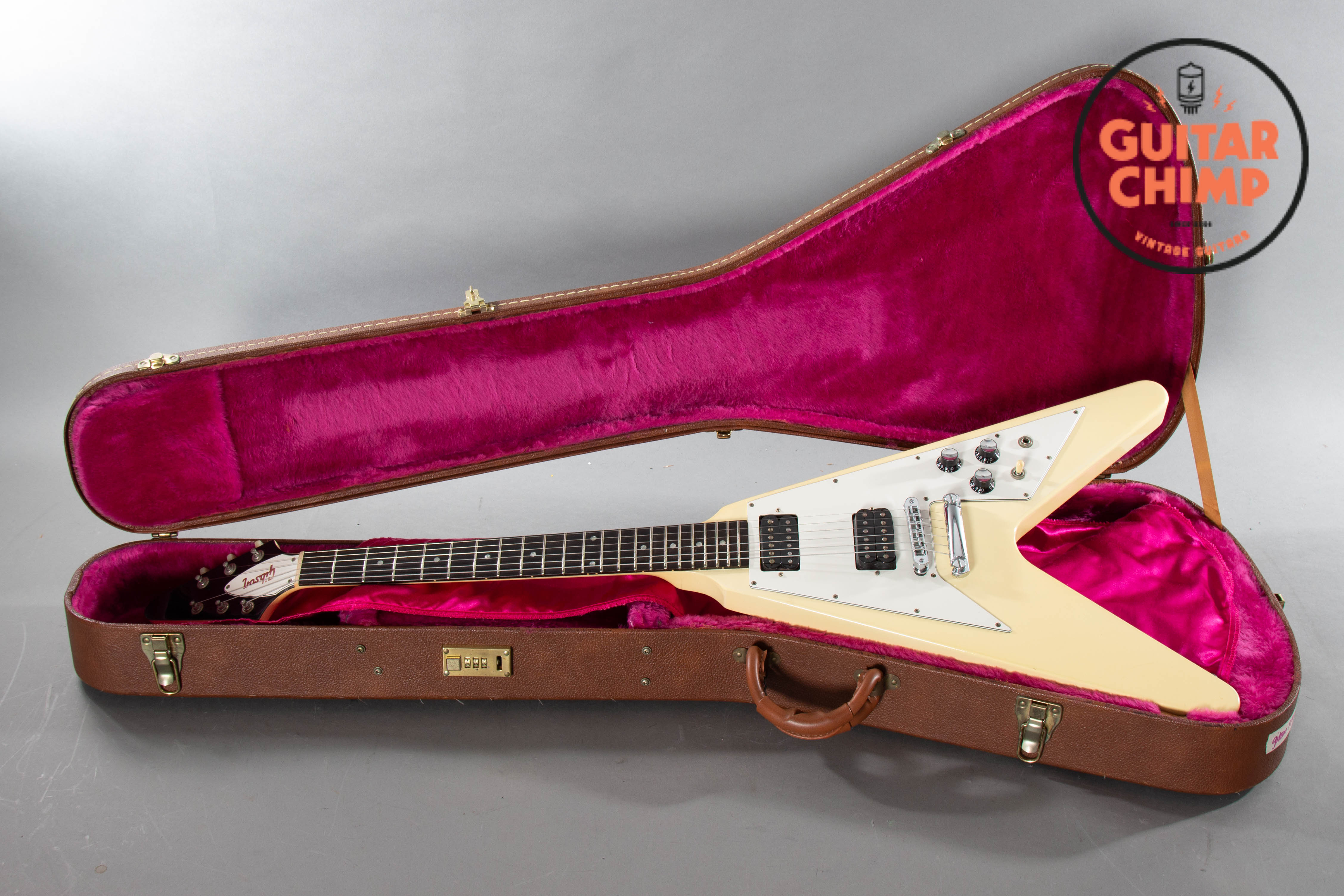 1995 Gibson Flying V '67 Reissue Classic White