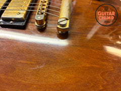 1977 Gibson Les Paul Artisan 3-Pickup Walnut Ebony Hearts & Flowers Vintage w/ HSC
