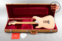 2021 Fender MIJ Japan Hybrid II Stratocaster Flamingo Pink w/ Tweed HSC