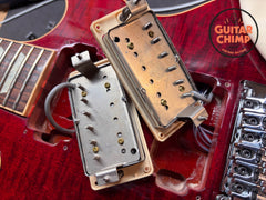 2015 Gibson Custom Shop Alex Lifeson Les Paul Axcess Royal Crimson Piezo Floyd Rose w/ COA + Gibson HSC