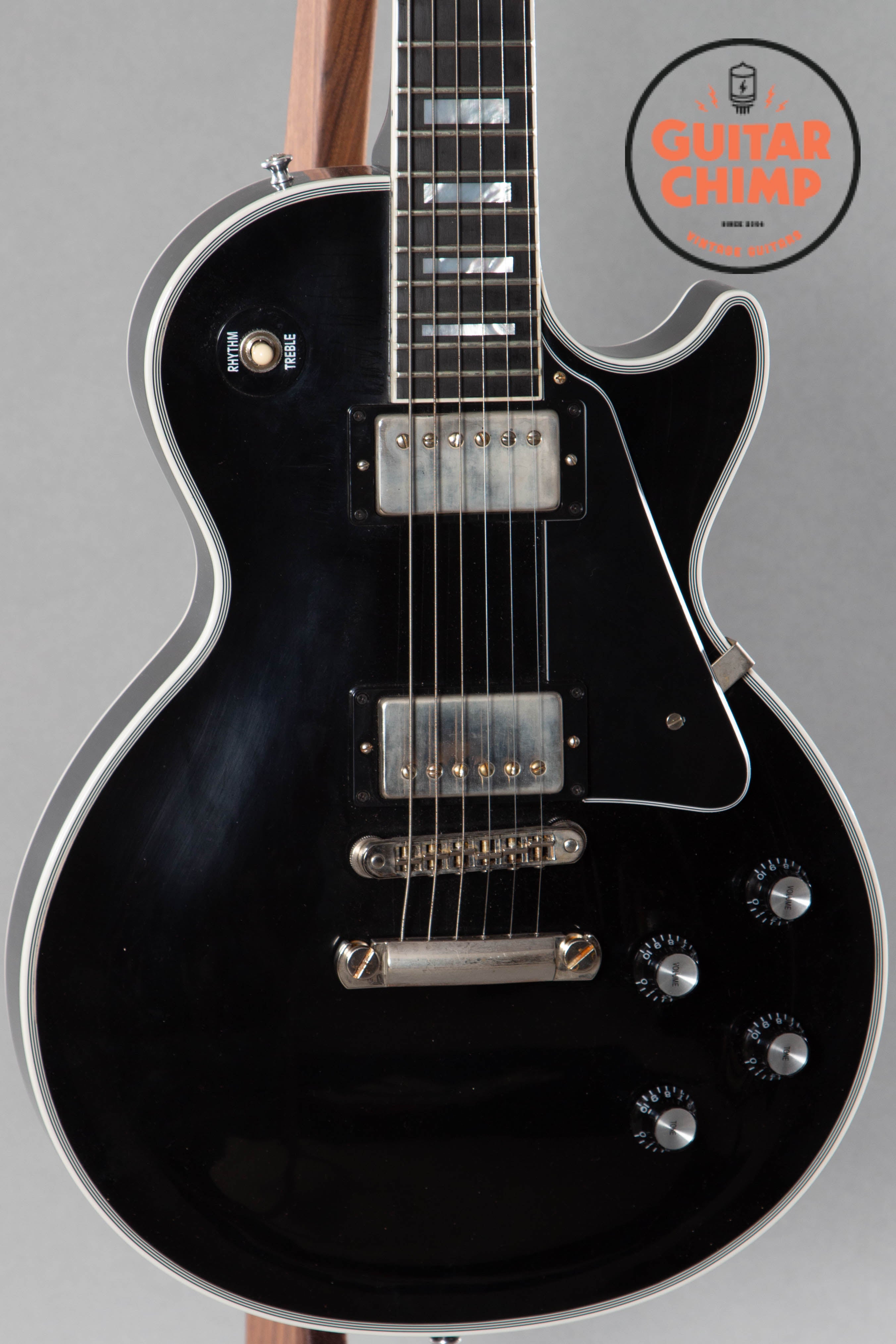 2021 Gibson Custom Shop Les Paul Custom Black Beauty Factory Chrome  Hard-wear