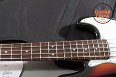 2025 Fender MIJ Japan Hybrid II Jazz Bass V 5-String Sunburst w/ Gig Bag