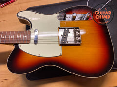 2004 Fender TL62B-75TX ’62 Telecaster Custom 3-Tone Sunburst Texas Special Pickups