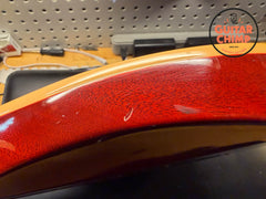 2015 Gibson Custom Shop Alex Lifeson Les Paul Axcess Royal Crimson Piezo Floyd Rose w/ COA + Gibson HSC