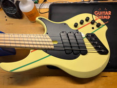 Dingwall JT-3 John Taylor Signature Multi-Scale 5-String Primrose Cream w/ Original Gig Bag