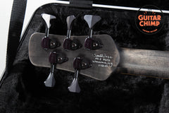2022 Spector USA NS-5XL Purple Reverse Burst Maple Burl Darkglass EMG OHSC Mint